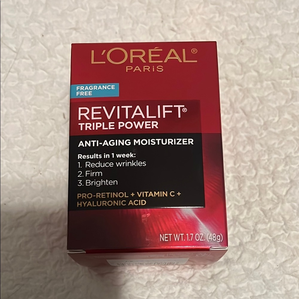 NWT L’Oréal Revitalift Triple Power Anti-aging Moisturizer